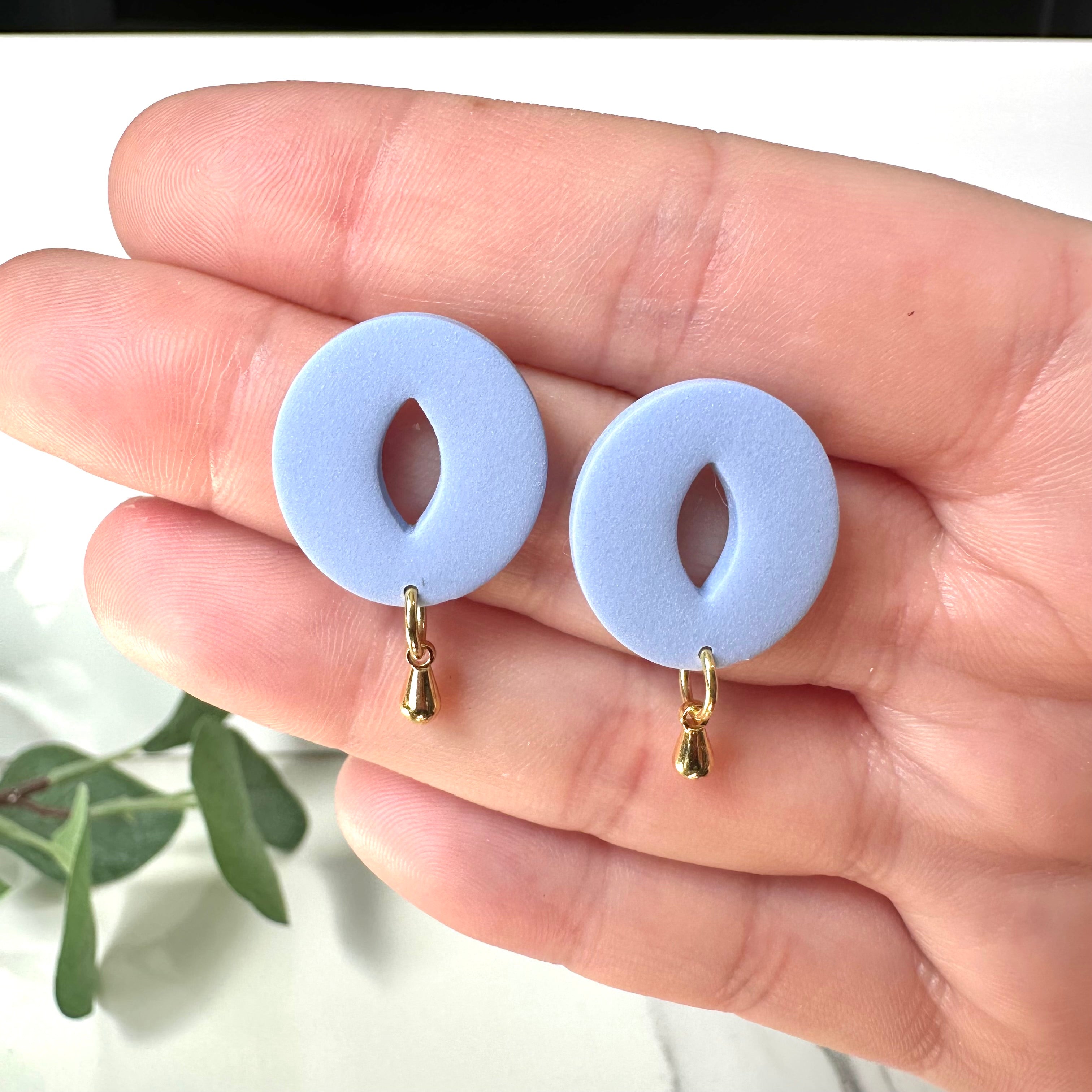 Tiny but Mighty Oval Stud Earrings