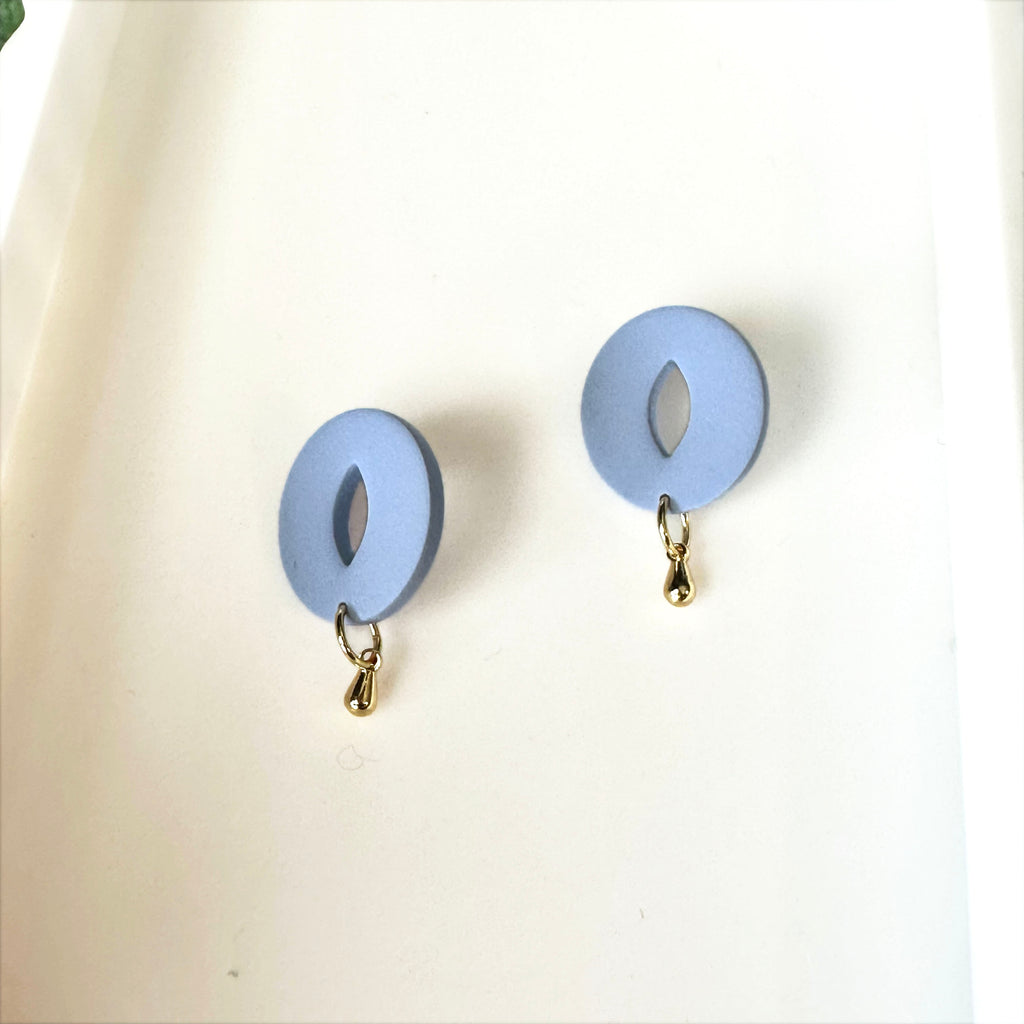 Tiny but Mighty Oval Stud Earrings
