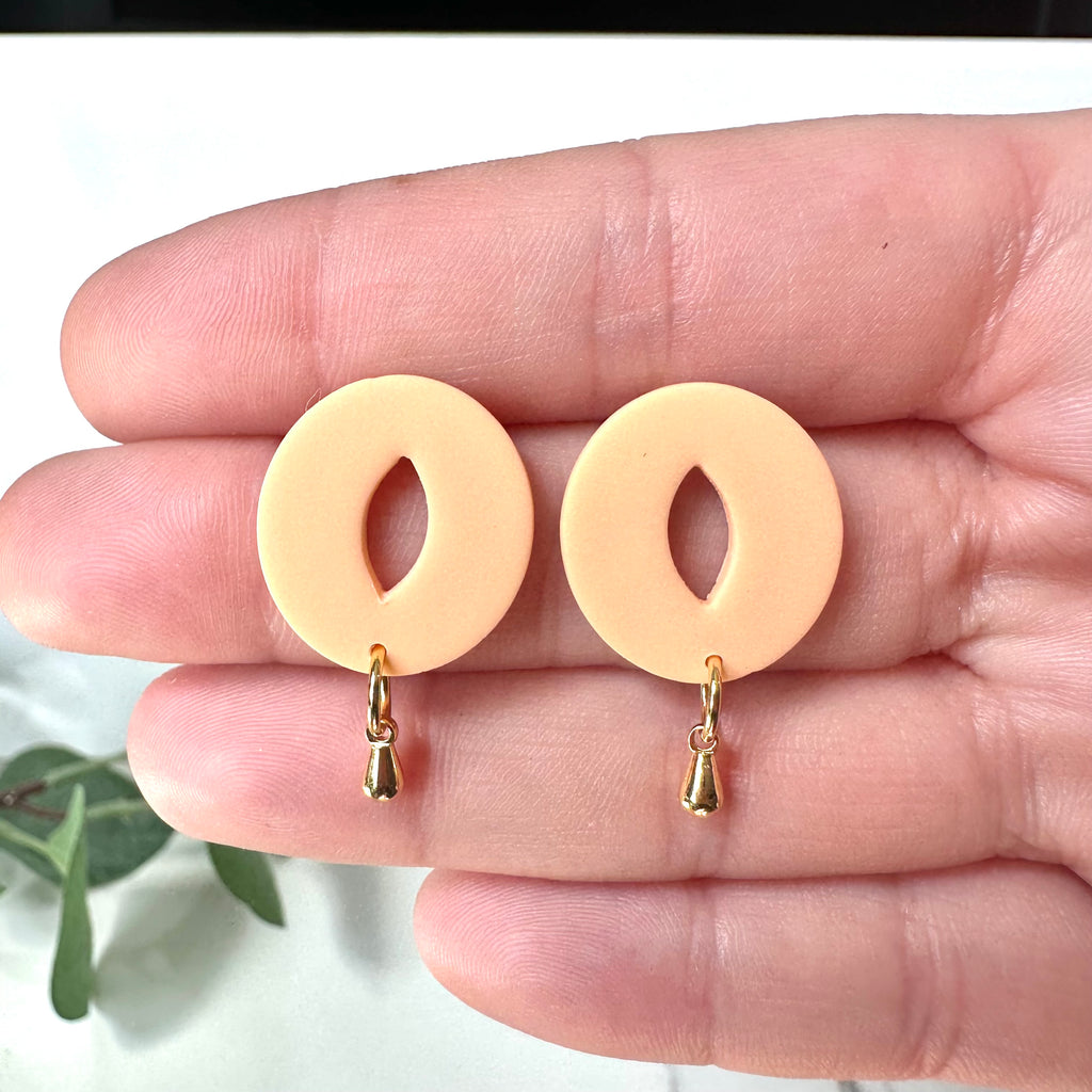 Tiny but Mighty Oval Stud Earrings