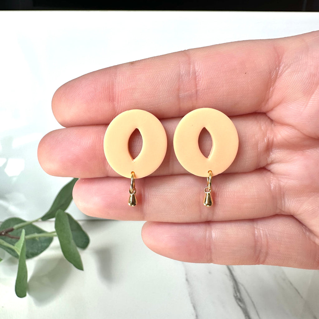 Tiny but Mighty Oval Stud Earrings
